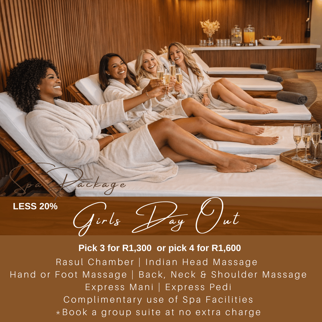Girls Day Out (Group Massage Package) - Select 4 Treatments (Voucher)